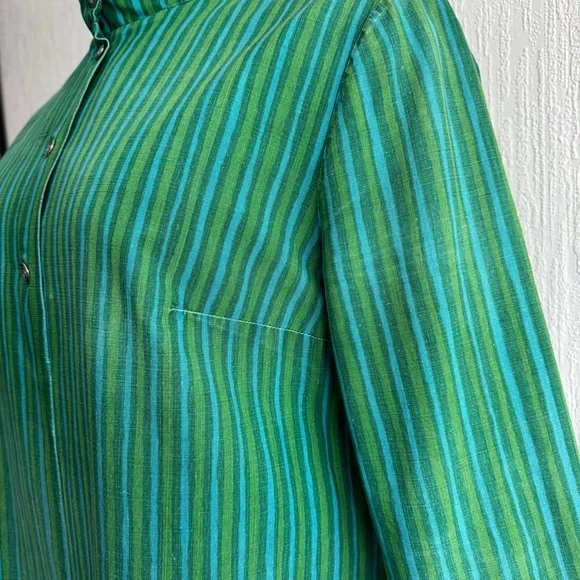 Vintage 60s 70s Marimekko Finland Mod Sheath Dress - Picture 5 of 12